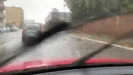 Via Don Blasco allagata