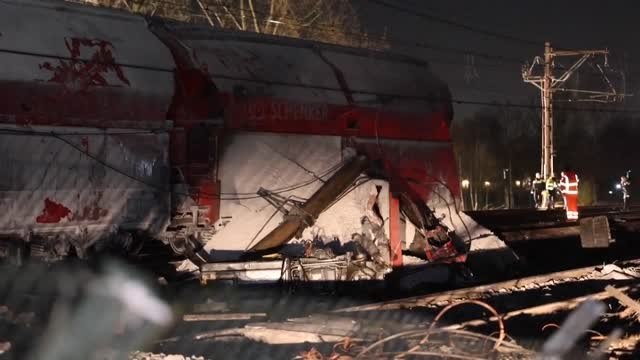 Un aparatoso accidente de tren en Países Bajos deja un muerto y 30 heridos