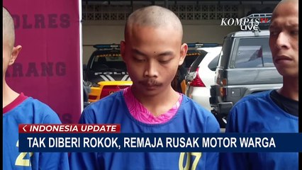 Remaja yang Viral Karena Mabuk dan Rusak Motor Warga Akhirnya Ditangkap!