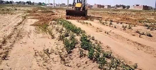 चार अवैध कॉलोनियां ध्वस्त