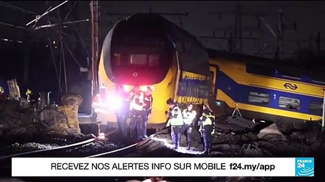 Déraillement d'un train aux Pays-Bas : un mort et plusieurs dizaines de blessés