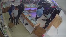 İstanbul'da iş yeri sahibinin kaçırılması güvenlik kamerasında