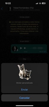 Crea stickers con tus fotos en WhatsApp para iOS