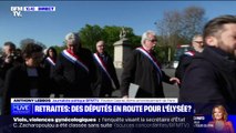 Retraites: quelques députés communistes en route pour l'Élysée, après un cafouillage au sein de la Nupes