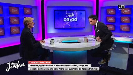 Isabelle Balkany dans l'émission "Chez Jordan", sur C8.