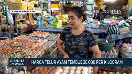 Harga Telur Ayam Tembus 30 Ribu/Kg Di Pasar Tradisional