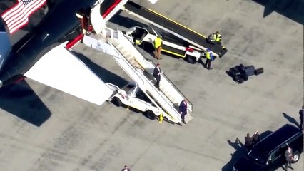Trump arrives in New York for arraignment