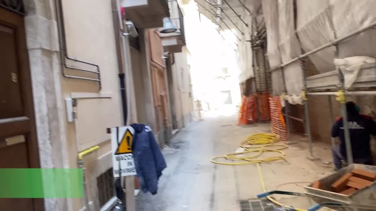 L'Aquila, il centro e' ancora un cantiere: tanti disagi a 14 anni dal sisma