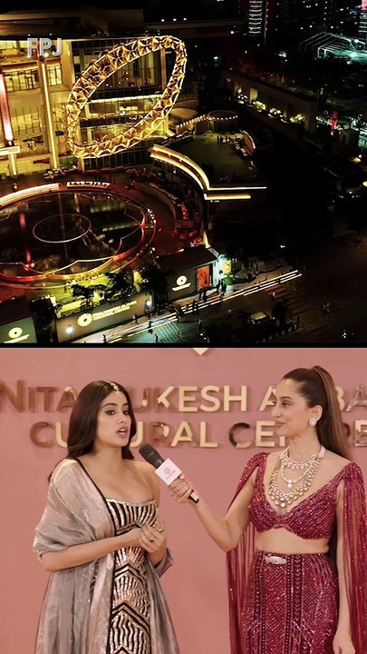 Janhvi Kapoor Looked Absolutely Stunning At NMACC's Grand Opening