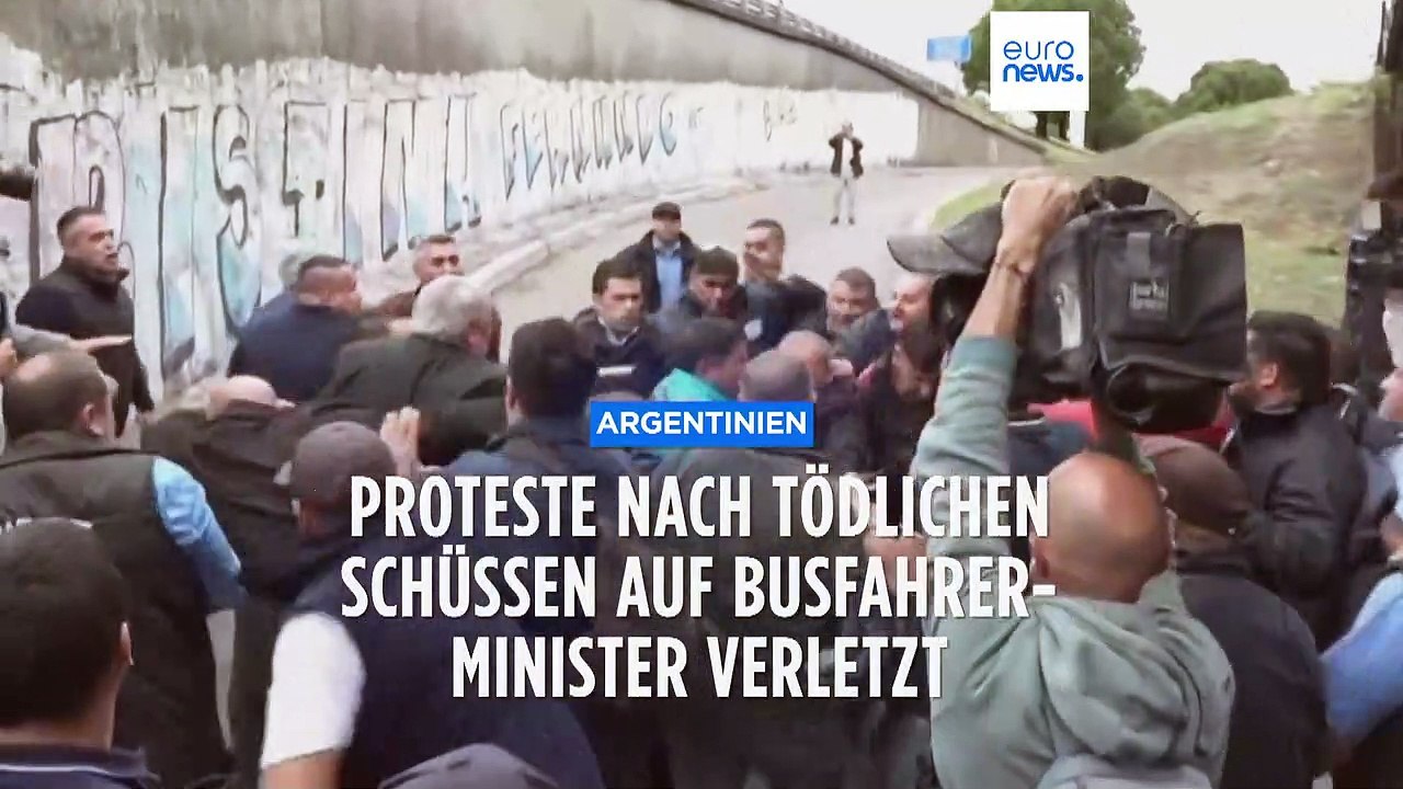 Proteste nach tödlichen Schüssen auf Busfahrer in Argentinien