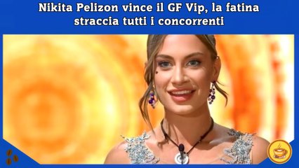 Nikita Pelizon vince il GF Vip, la fatina straccia tutti i concorrenti