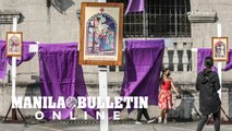 Stations of the Cross now in place in front of San Agustin Church in Intramuros, Manila