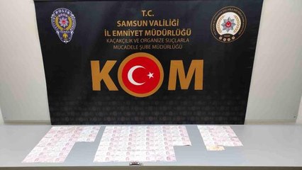 Samsun'da internetteki sitelerden sahte parayla alışveriş yapan 2 kişi yakalandı