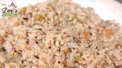 Coconut Halwa Recipe | ہڈیوں اور جوڑوں کے درد کا فوری علاج |By Zani’s Kitchen Secrets
