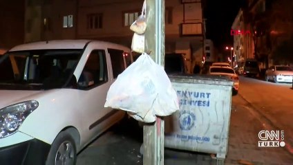 Direğe asılı poşette bebek cesedi bulundu