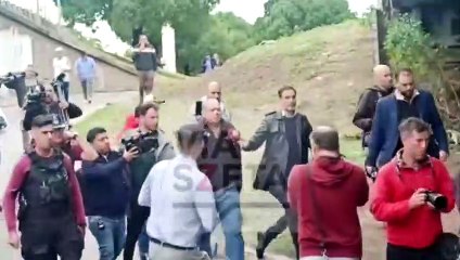 Arjantin'de otobüs şoförleri, güvenlik bakanına saldırdı