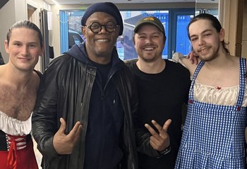 Hollywood star Samuel L Jackson parties at Bongo’s Bingo leaving fans stunned