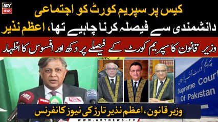 ‘SC decision deepened political, constitutional crises', Law Minister said