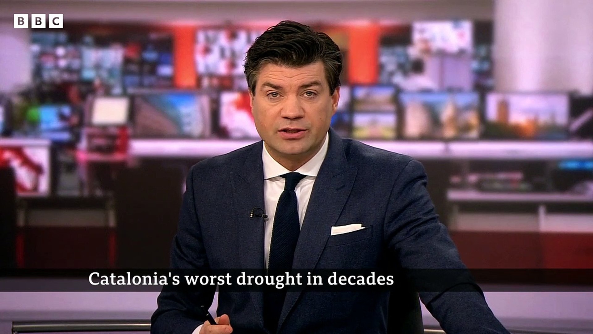 ⁣Spain’s Catalonia region in worst drought in decades - BBC News