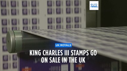 New stamp featuring profile of King Charles III to go on sale in Britain