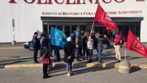 San Donato,  la protesta dei dipendenti per il parcheggio in ospedale