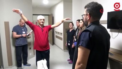 Bilinci açık hastaya beyin tümörü ameliyatı yapıldı