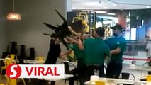 Going bananas: Restaurant says sorry for pull-apart brawl that went viral
