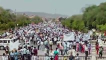 Video: Right to Health Bill Protest: डॉक्‍टरों की महारैली ने बिगाड़ा शहर का Traffic, कई जगह लगा लंबा जाम