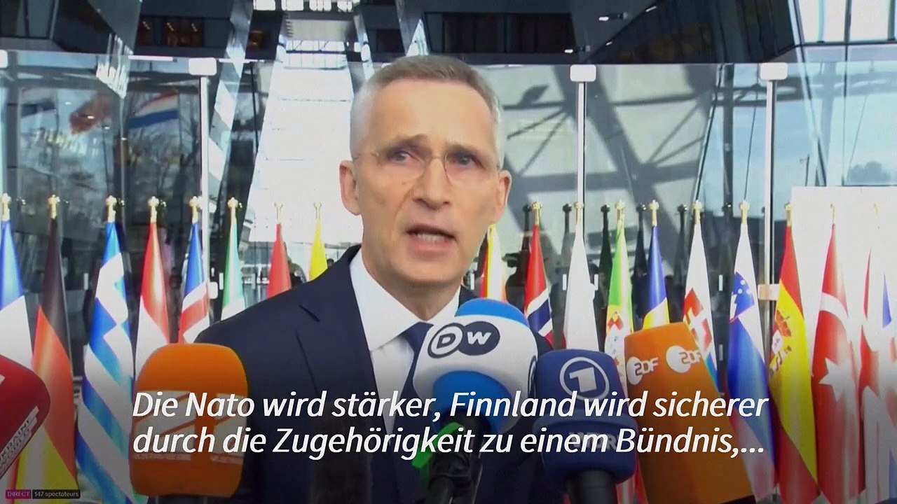 Finnland in der Nato - Moskau kündigt 'Gegenmaßnahmen' an