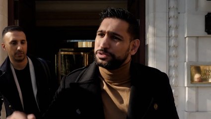Amir Khan insists ‘I’ve never cheated’ after being handed two-year sporting ban
