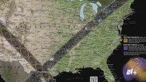 Eclipse solar 2023 NASA publica mapa del Eclipse Solar