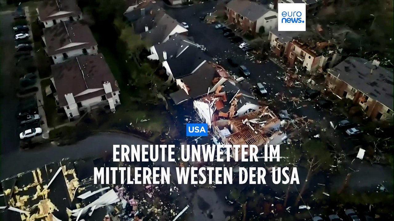 Wieder Extremwetter im Mittleren Westen der USA