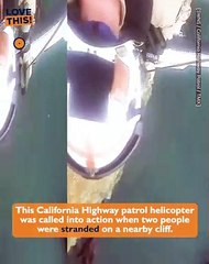 Cliffhanger to Hero !! This Helicopter Rescue is a Must-See