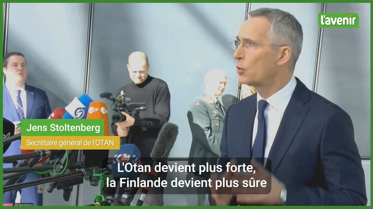 "L'Otan devient plus forte, la Finlande devient plus sûre" : Stoltenberg sur l'adhésion finlandaise