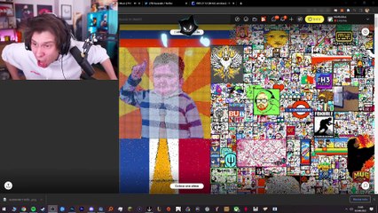 El ataque de Rubius al mural francés en R/Place