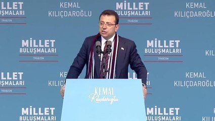 İmamoğlu'ndan AFAD'ın Trabzon için yaptığı fırtına uyarısına tepki: Bizim fıkralarımız zekice olur, böyle aptalca olmaz