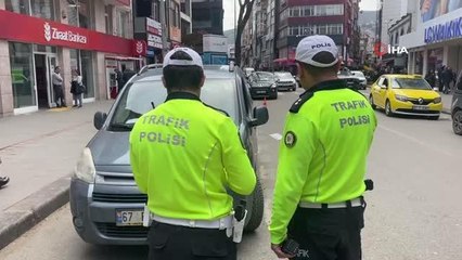 Zonguldak polisinden GBT uygulaması