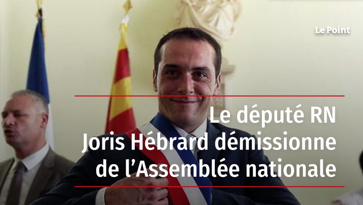 Le député RN Joris Hébrard démissionne de l’Assemblée nationale