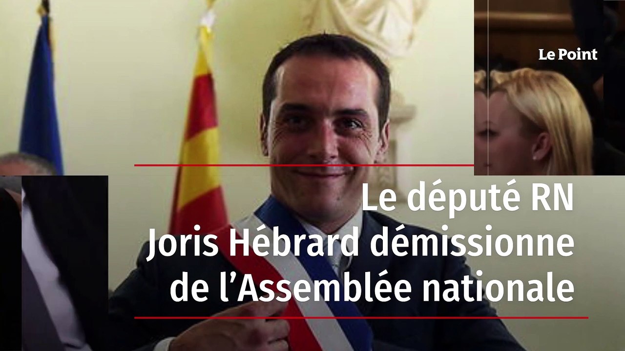 Le député RN Joris Hébrard démissionne de l’Assemblée nationale
