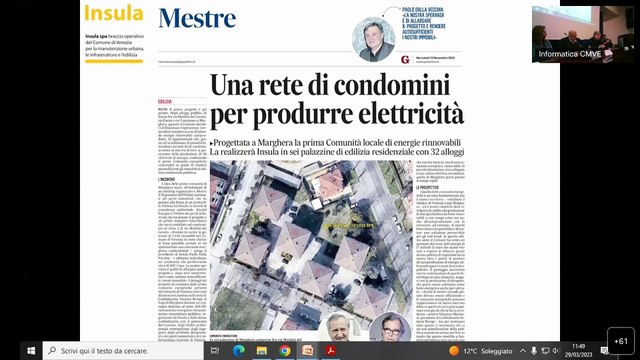 Evento Comunità energetiche rinnovabili - Parte 2 - 29/03/2023