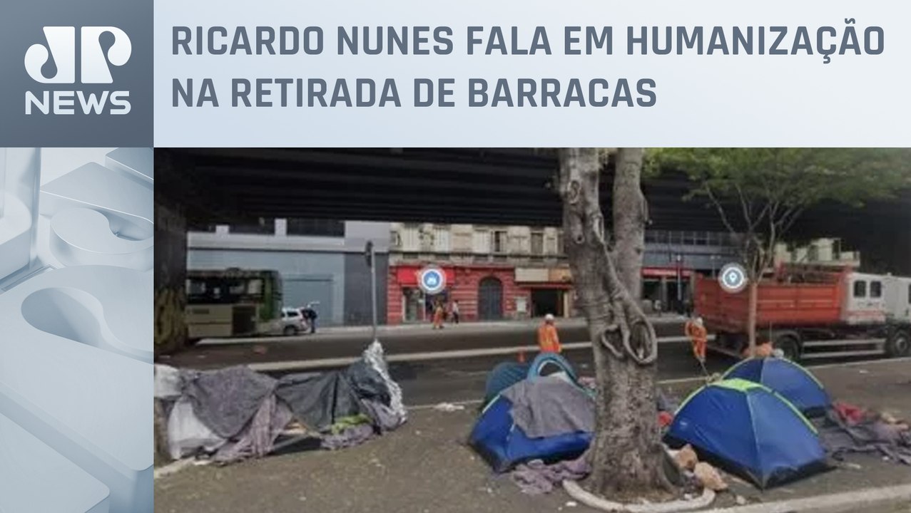 Remoção de barracas de moradores em situação de rua segue em SP; Capez e Amanda Klein analisam