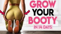5 BEST EXERCISES TO START GROWING YOUR BOOTY  | Beginner || Grow Your Booty In 14 Days ||