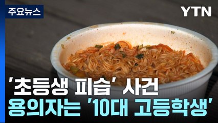 초등생에 흉기 휘두른 10대 검거..."갑자기 화 치밀어올라" / YTN