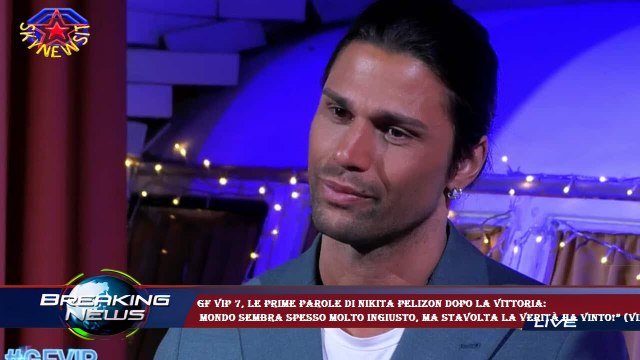 Gf Vip 7, le prime parole di Nikita Pelizon dopo la vittoria: mondo sembra spesso molto ingiusto, m
