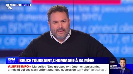 "On voit crever sa mère par terre" : Bruce Toussaint revient sur la mort brutale de sa mère