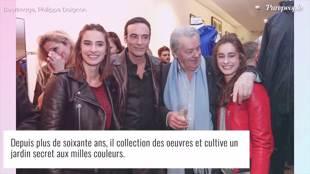 Alain Delon, son jardin secret bientôt exposé aux yeux de tous, sa fille Anouchka infiniment heureuse