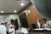 नरेश टिकैत और मुजफ्फरनगर SSP में बहस