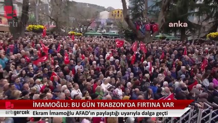 İmamoğlu'ndan AFAD'a gönderme
