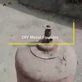 diy metal foundry using gas cylinder  Make a Simple Metal Foundry Using  Gas Cylinder mine crafts