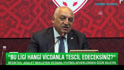 Beşiktaş'tan TFF'ye jet yanıt